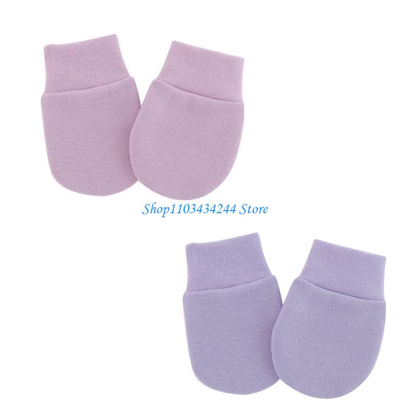 Baby Mittens Scratch - قفازات لحديثي الولادة لحماية الوجه من