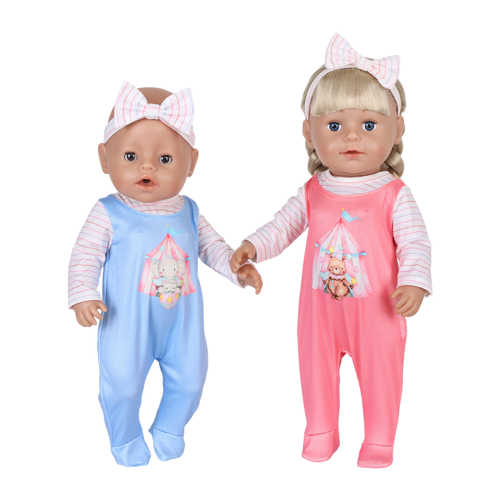 Baby Clothing - ملابس دمى للأطفال بحجم 16-18 بوصة
