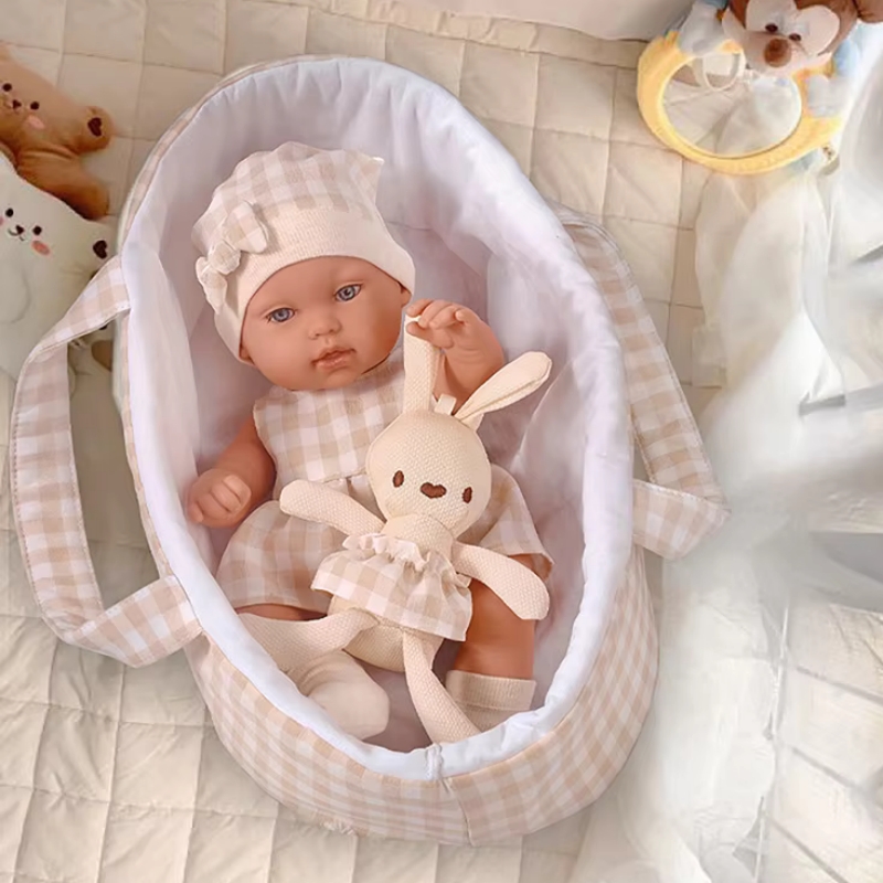 Baby Clothing Basket - دمية طفل بطول 14 بوصة (35