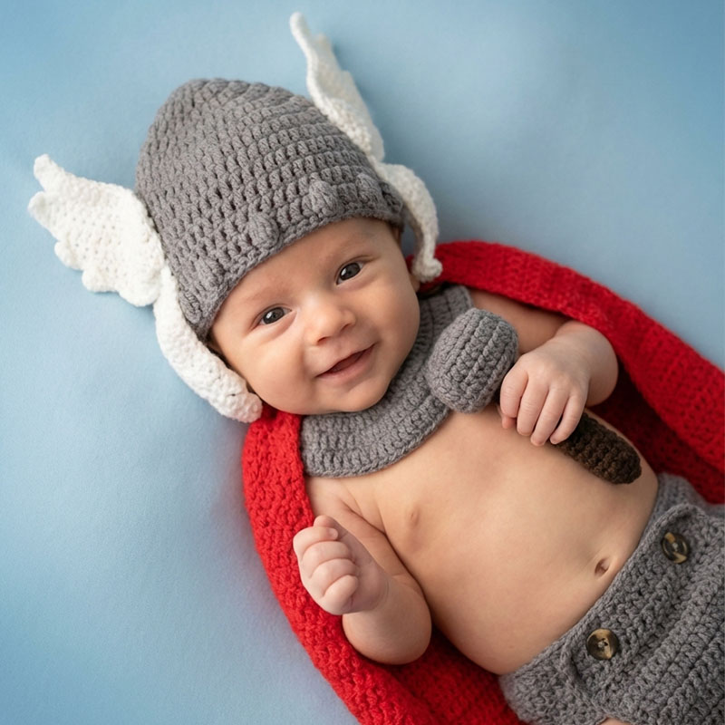Baby Clothing Newborn - ملابس تصوير للمواليد الجدد، زي ثور
