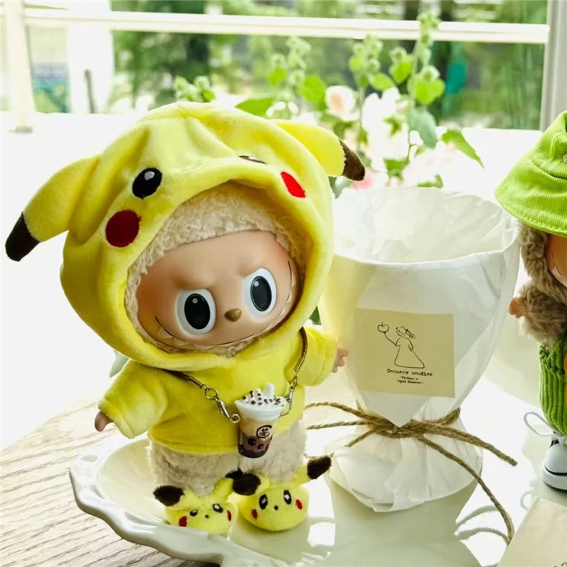 15 17 سنتيمتر ل Labubu دمية ال - مراجعة Baby Clothing وسعره
