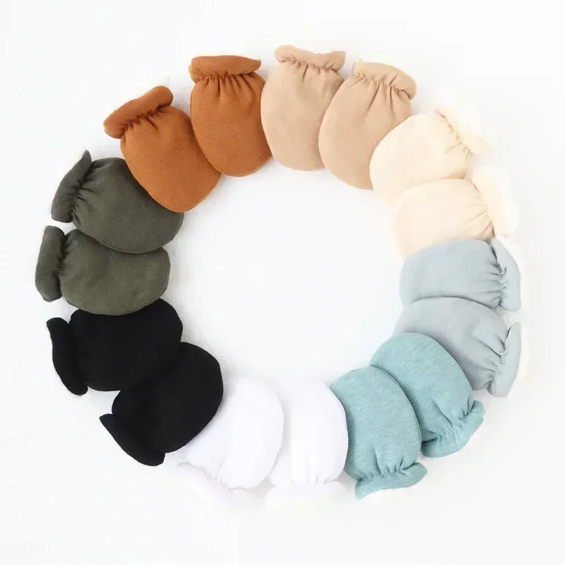 القفازات الصوف الدافئة الوليد  - مراجعة Baby Mittens Scratch وسعره
