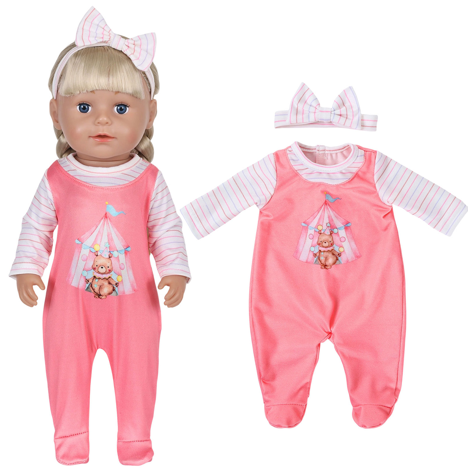 ملابس دمى للأطفال بحجم 16-18 ب - مراجعة Baby Clothing وسعره