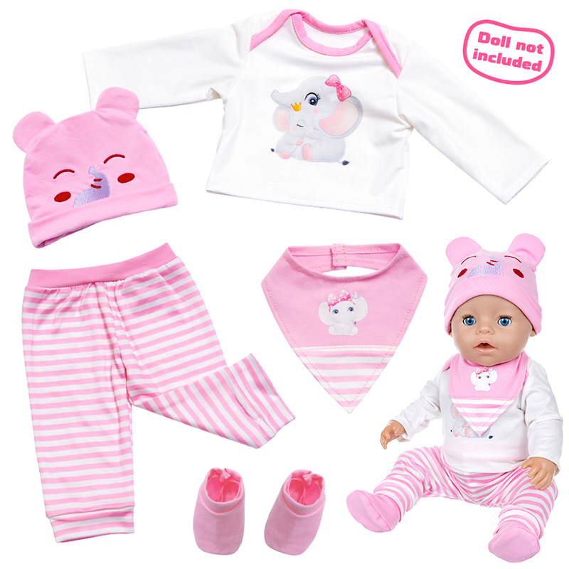 مجموعة ملابس للدمى مقاس 16-18  - مراجعة Baby Clothing Discount وسعره
