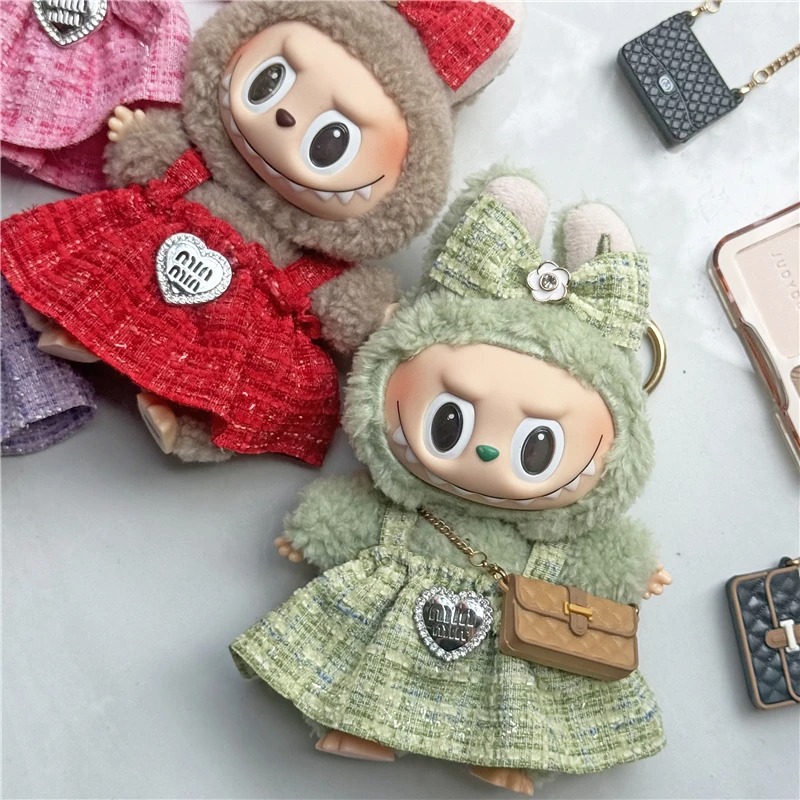 15 17 سنتيمتر لدمية Labubu تنو - مراجعة Baby Clothing وسعره