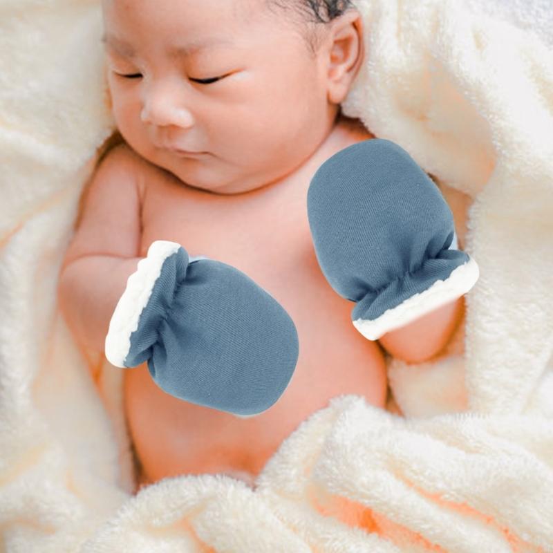 مجموعة J2HD من 3 قفازات صوف خد - مراجعة Baby Mittens Scratch وسعره