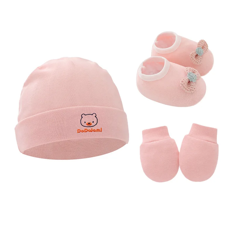 3 قطعة/المجموعة الوليد قبعة قف - مراجعة Baby Mittens Scratch وسعره