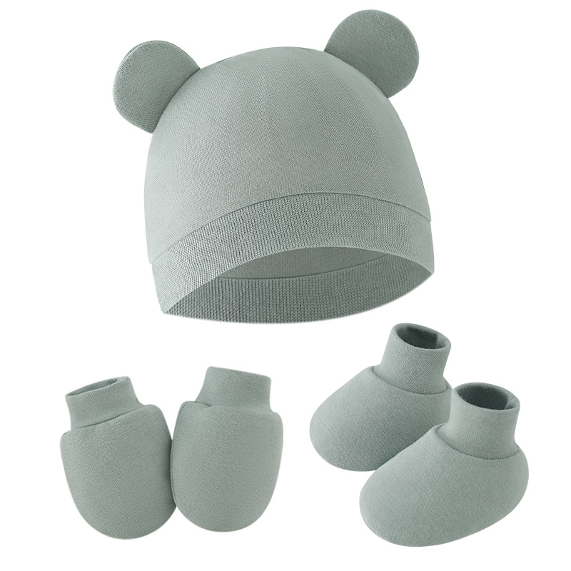 لطيف الطفل قبعة الوليد بونيه ق - مراجعة Baby Mittens Scratch وسعره