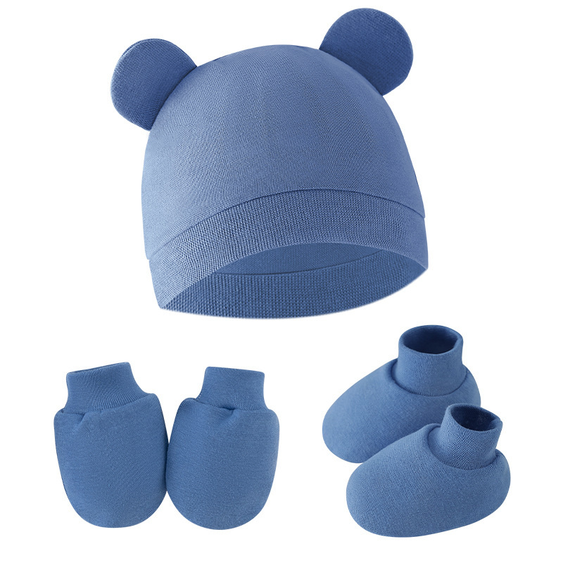لطيف الطفل قبعة الوليد بونيه ق - مراجعة Baby Mittens Scratch وسعره