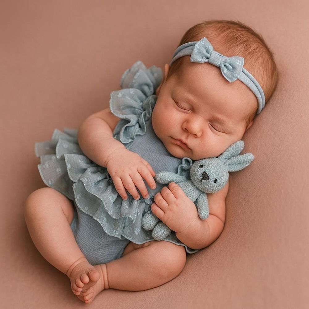 ملابس لتصوير الفتيات الرضع، فس - مراجعة Baby Clothing Newborn وسعره