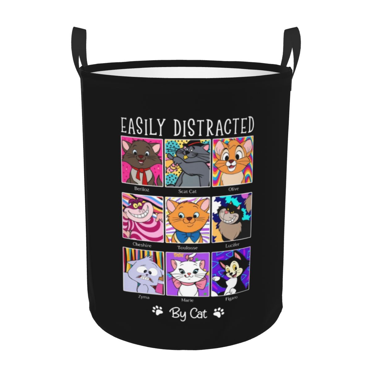 سلة غسيل قابلة للطي بتصميم قطة - مراجعة Baby Clothing Basket وسعره