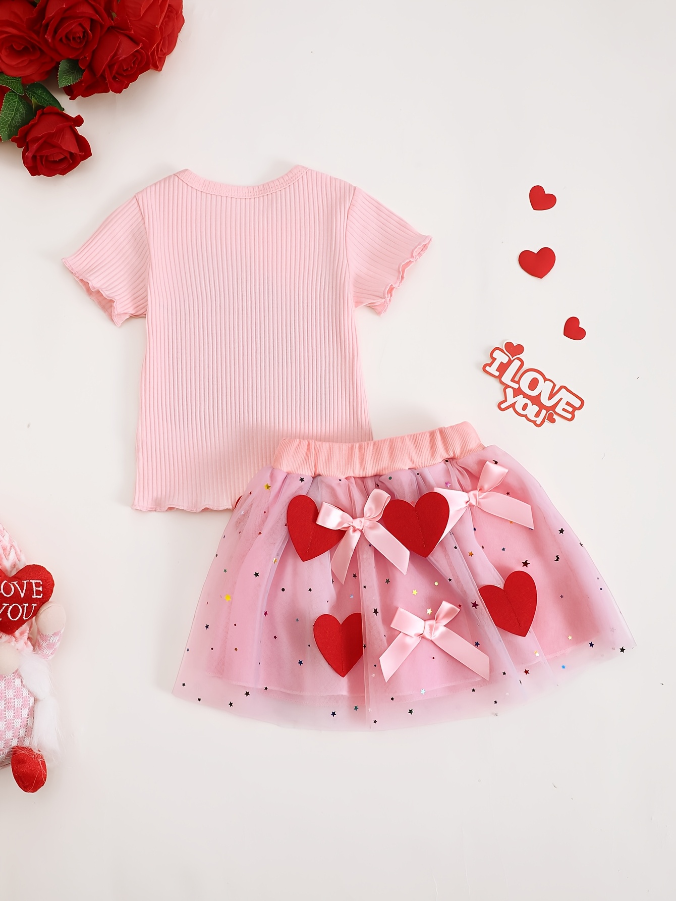 طقم تنورة تول صيفي للبنات الرض - مراجعة Xoxo Baby Clothing وسعره