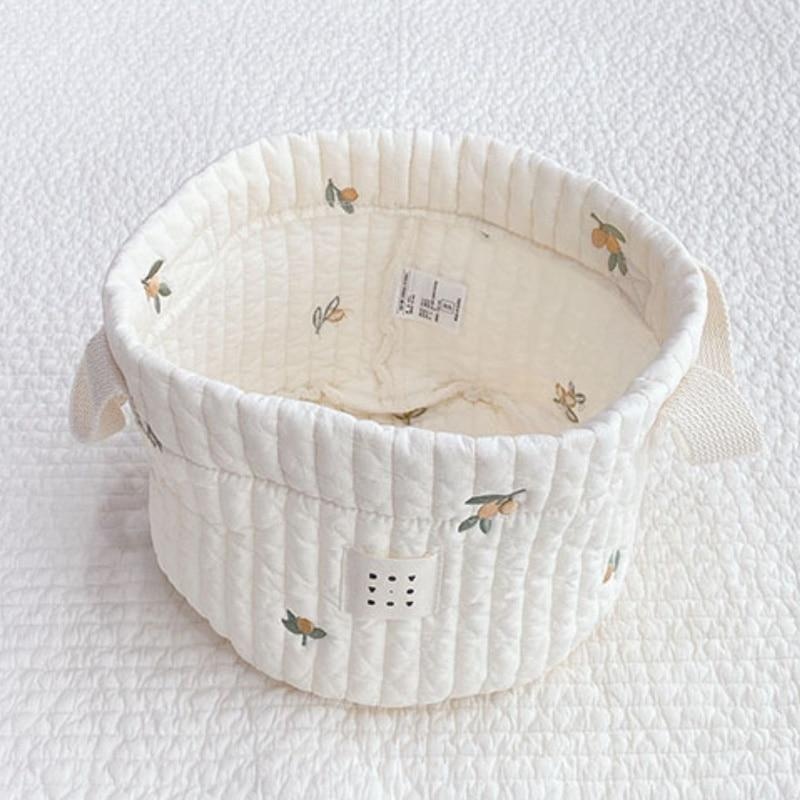 لطيف الدب التطريز حقيبة حفاضات - مراجعة Baby Clothing Basket وسعره