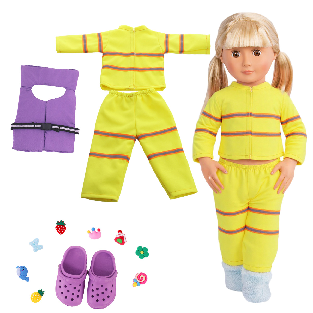 ملابس سباحة بتصميم قشور السمك  - مراجعة Baby Clothing Discount وسعره