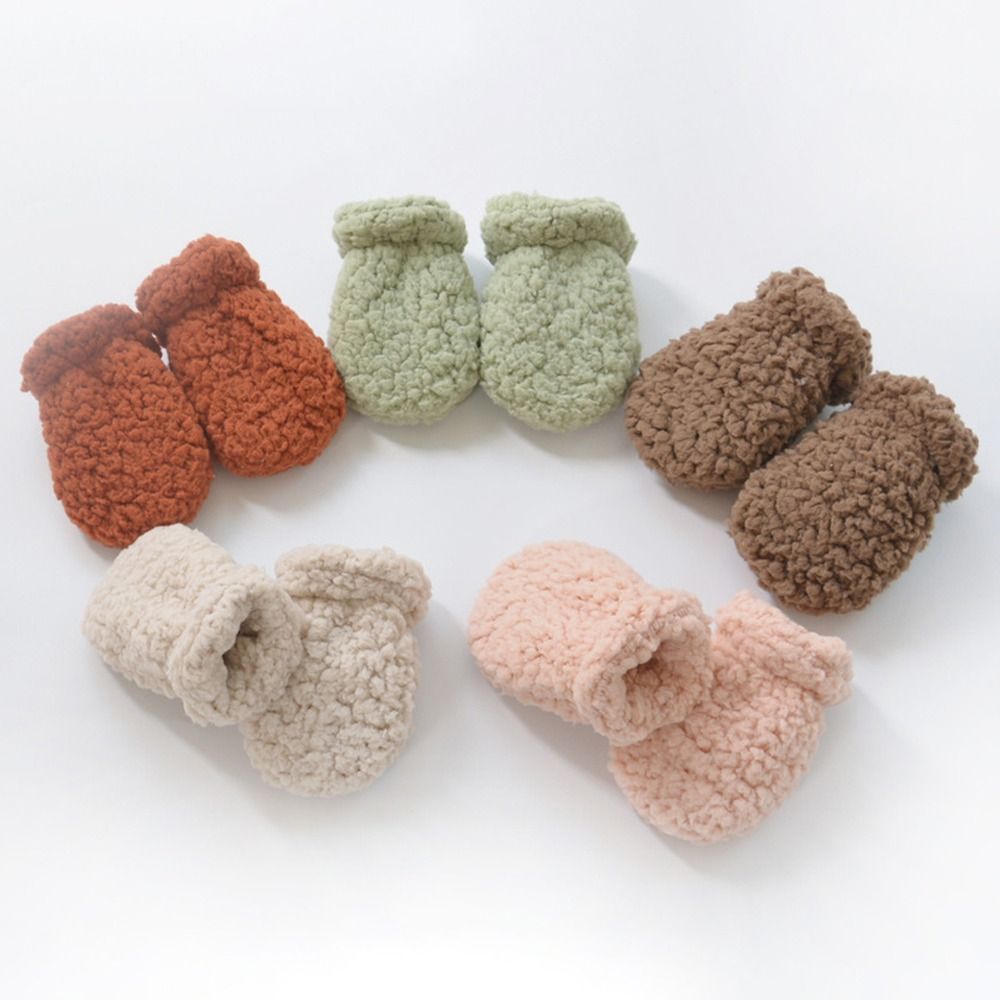 أفخم الصوف طفل جهاز تدفئة محمو - مراجعة Baby Mittens Scratch وسعره