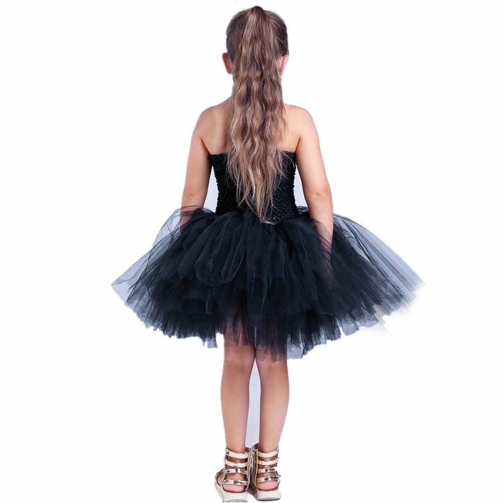 فستان توتو أسود لطيف على شكل ق - مراجعة Baby Clothing For Girls وسعره