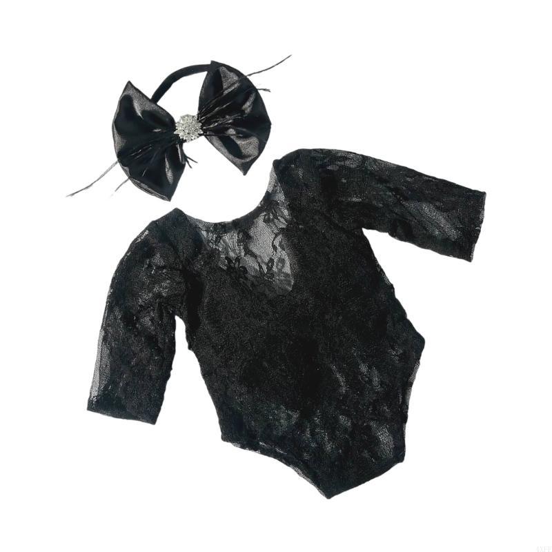 مجموعة ملابس رومبير وربط رأس أ - مراجعة Baby Clothing Newborn وسعره