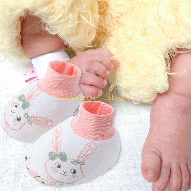 E7CE 4 مجموعة قفازات قطنية مقا - مراجعة Baby Mittens Scratch وسعره