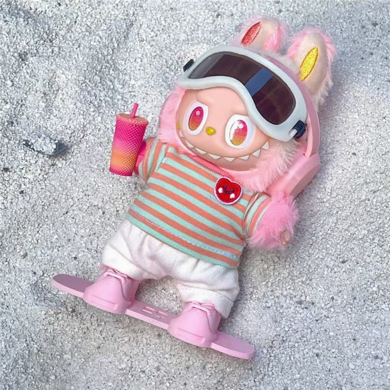15 17 سنتيمتر ل Labubu دمية ال - مراجعة Baby Clothing وسعره